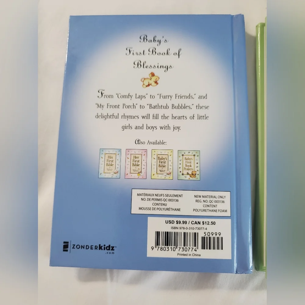 : * Precious moments king james bible & baby first book of blessings & prayers - Picture 8 of 15